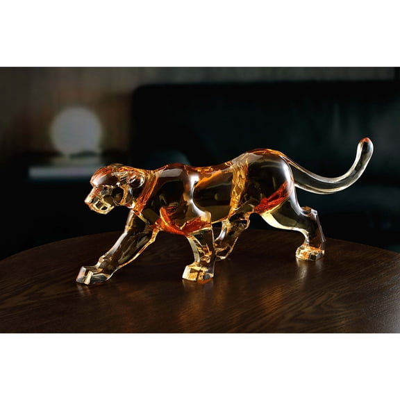 Icy Giftware Wild Panther Figurine Decorations - 13.75" - Set of 2