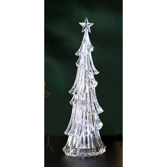 Icy Giftware LED Lighted Prism Christmas Tree Decoration - 16.25"