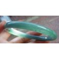 thumbnail image 1 of Icy Green Natural A JADE Jadeite Circle Bangle Bracelet 57 mm 701854 TN, 1 of 12