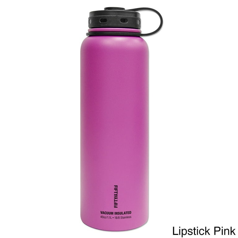 Fifty/Fifty 40oz Sport Double Wall Insulated Water Bottle