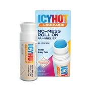 Icy Hot Maximum Strength Lidocaine No-Mess Pain Relief Liquid, No-Mess Applicator, 2.5 Ounces