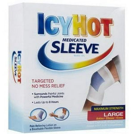 Icy Hot Maximum Strength Medicated Sleeve, Large, 3 Count Box