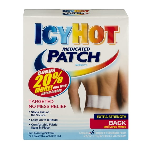 Icy Hot Medicated Patch - 6 CT6.0 CT