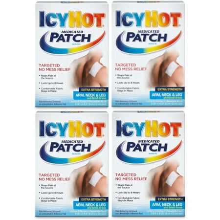 "Icy Hot Muscle-Pain-Relief Back Patch, 5 CT (Pack of 4)"