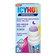 thumbnail image 1 of Icy Hot Original Pain Relief Nighttime Recovery No-Mess Roll-On Applicator, Fast-Acting Pain Relief With Menthol 8% for Backaches, Joints, Muscle Strains and Arthritis, Lavender Scent, 2 oz, 1 of 14