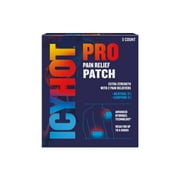 Icy Hot Pro No-Mess Pain Relief Patches With Menthol & Camphor & Advanced Hydrogel Technology, 5 Ct.