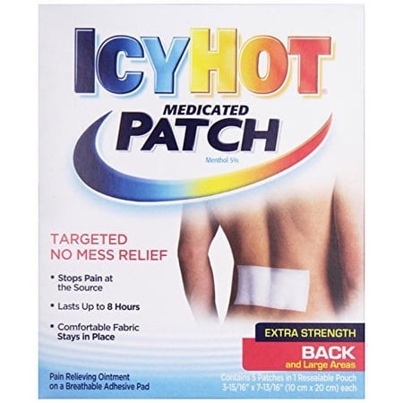 Icy Hot Original Pain Relief Patch Large (Pack of 16)