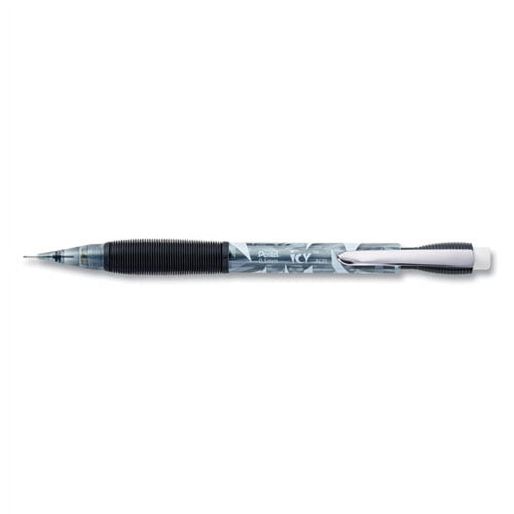Icy Mechanical Pencil, 0.5 Mm, Hb (#2.5), Black Lead, Transparent Smoke Barrel, Dozen | Bundle of 10 Dozen