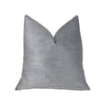 thumbnail image 1 of Icy Sky Blue & Silver Luxury Throw Pillow, 12 x 20 in., 1 of 1