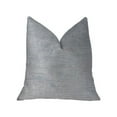 thumbnail image 1 of Icy Sky Blue & Silver Luxury Throw Pillow, 20 x 20 in., 1 of 1
