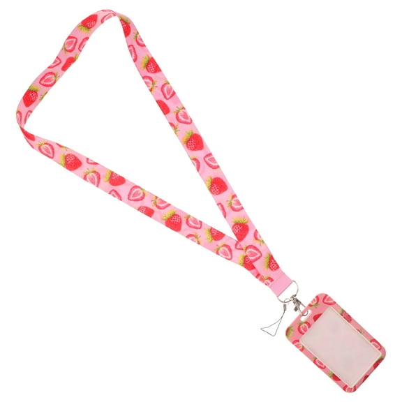 Id Badge Holder with Lanyard Name Tag Charm Cute