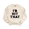 thumbnail image 1 of Id Hit That Funny Meme Sarcastic Golf Baseball Pinata Sweatshirt, for men & women, up to size 5XL, 1 of 3