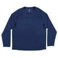 thumbnail image 1 of Ideology Mens Shirt Rapid Dry Moisture-Wicking Long Sleeve Crew Neck Navy Xl New, 1 of 2