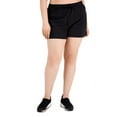 thumbnail image 1 of Id Ideology Plus Size Running Shorts, Black, 1X, 1 of 3