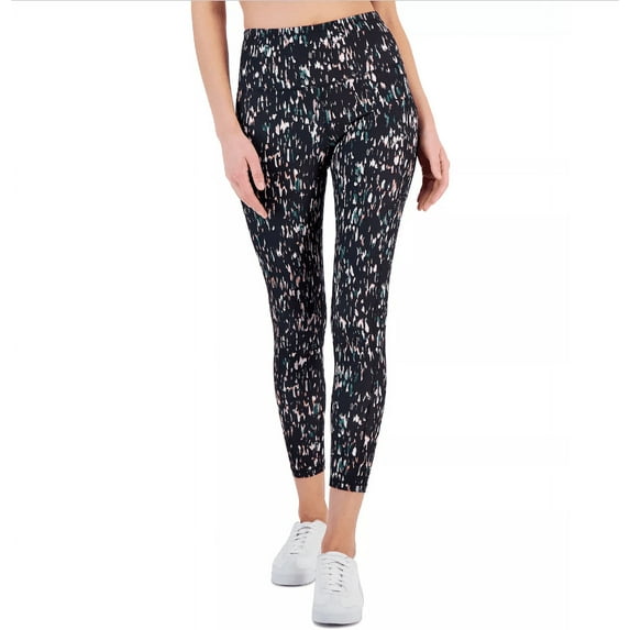 Id Ideology Plus Size Soft Sprint Printed 7/8-Leggings, Multicolor, 3X