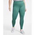 thumbnail image 1 of ID Ideology Womens Compression High Waist Side Pocket 7/8 Length Leggings Crushed Mint 1X, 1 of 1