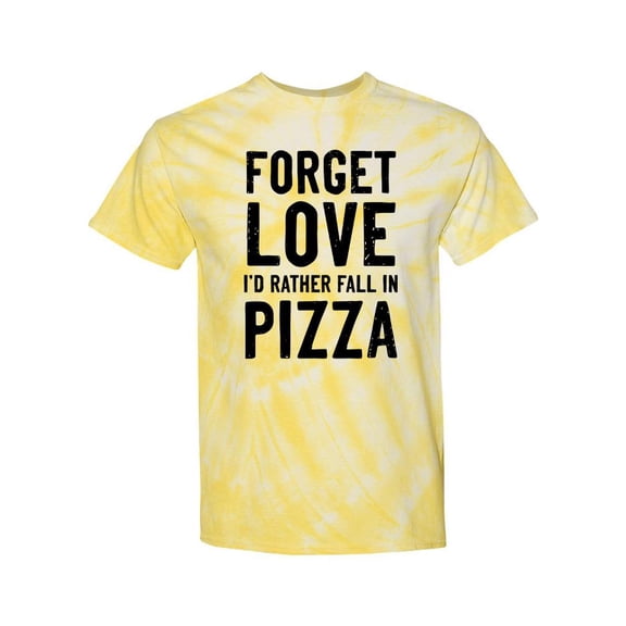 Id Rather Fall In Pizza Tie Dye Cyclone Men -Smartprints Designs, Male XX-Large