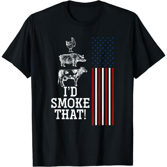 Id Smoke That Barbecue T-Shirt