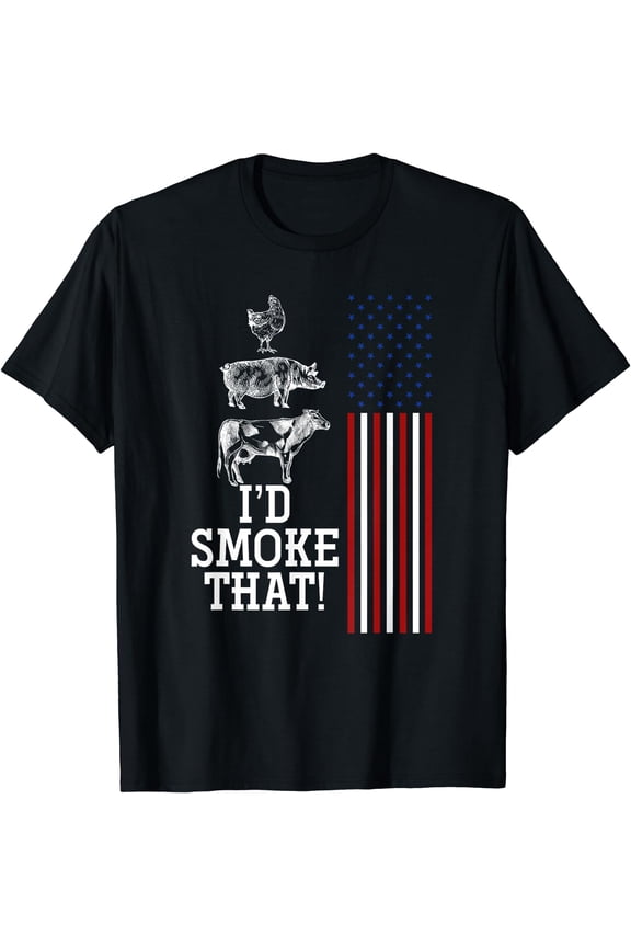 Id Smoke That Barbecue T-Shirt