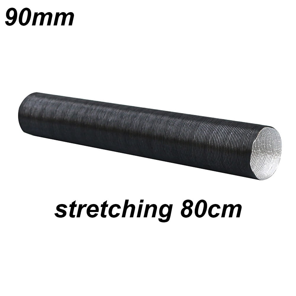 Id90 Mm Heating Duct Auxiliary Heater Accessories,Aluminium Foil Air Intake Hose 80Cm Smile Home