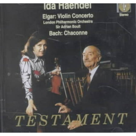 Ida Haendel Violin Concerto/chaconne (Boult, Lpo)
