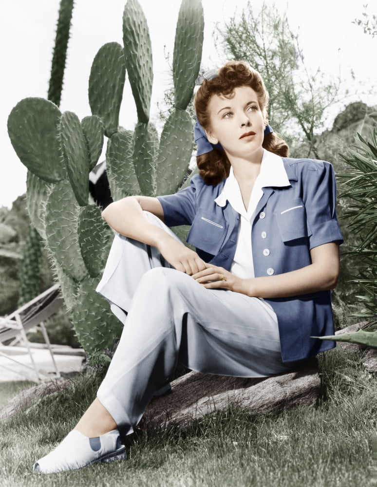 Ida Lupino Canvas Art -  (16 x 20)