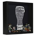 thumbnail image 1 of Torched Idaho Drink Beer Cap Shadow Box Wall Mount Decor 14"x14"x5" Black, 1 of 8