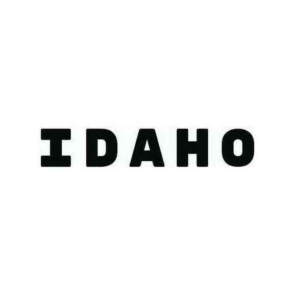 Idaho: Black and White Decorative Book to Stack Together on Coffee Tables, Bookshelves and Interior Design | Add Bookish Charm Decor to Your Home | . Your unique Fashion Design style | I 167153753X