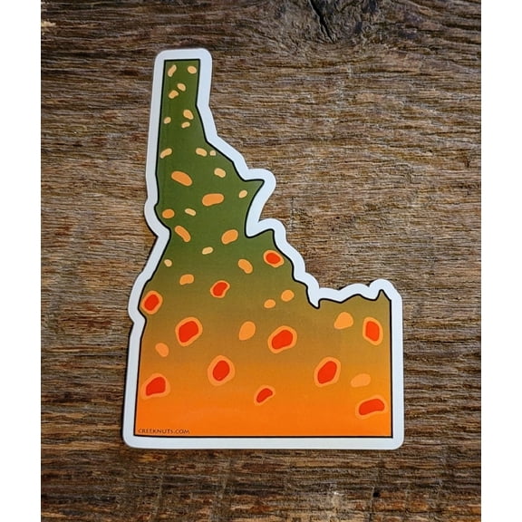 Idaho Bull Trout Skin Sticker Decal