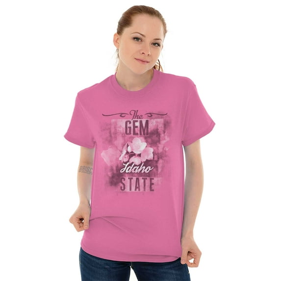 Idaho Cute State Flower Souvenir Women's Graphic T Shirt Tees Brisco Brands S