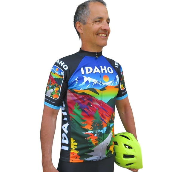 Free Spirit Bike Jerseys Idaho Cycling Jersey