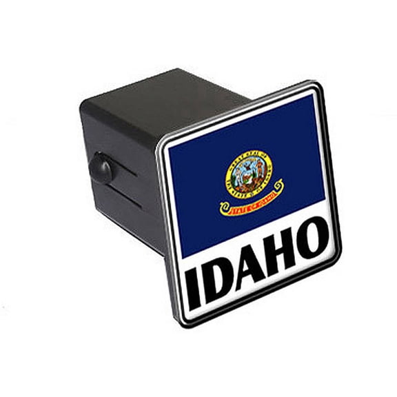 Idaho Flag 2" Tow Trailer Hitch Cover Plug Insert