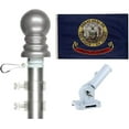 thumbnail image 1 of Idaho Flag and Tangle Free Spinner Flagpole Set, Choose From all 50 State 3'x5' Flags with a Residential or Commercial Flag Pole, Includes State Flag, Spinner Pole and Bracket, 1 of 1