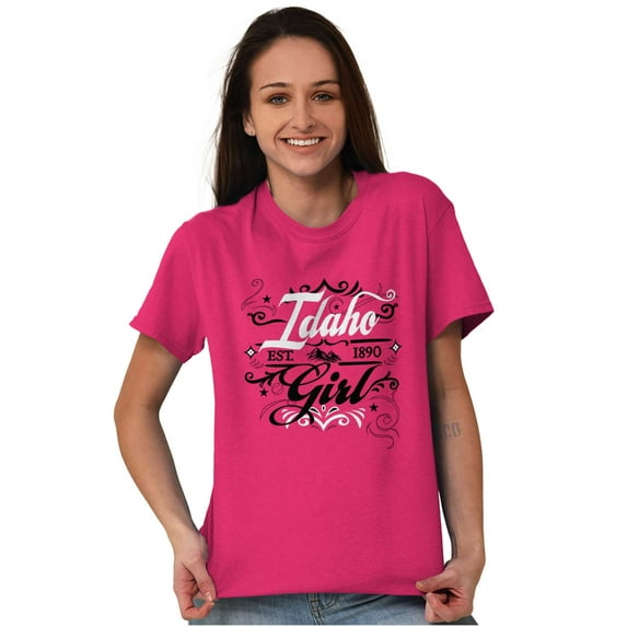 Idaho IA Fancy Feminine Filagree Women's Graphic T Shirt Tees Brisco Brands S