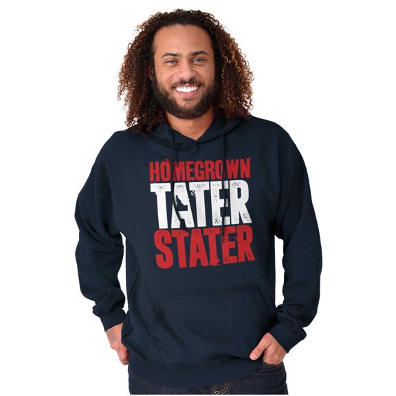 Idaho ID Local Homegrown Tater Stater Hoodie Sweatshirt Women Men Brisco Brands L