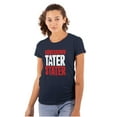 thumbnail image 1 of Idaho ID Local Homegrown Tater Stater Womens Slim Fit Graphic Tee Brisco Brands M, 1 of 5