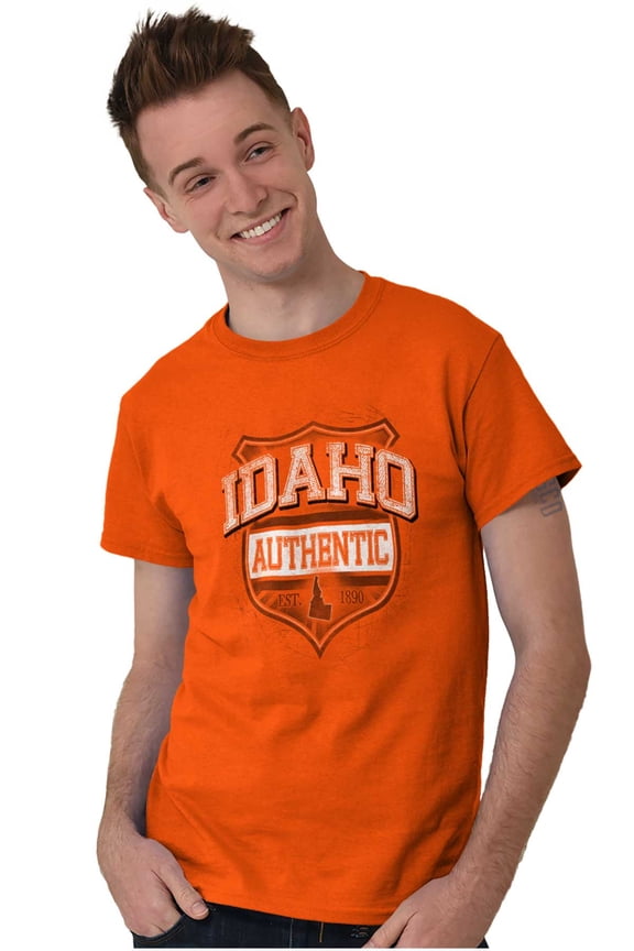 Idaho ID Student Pride Cool Game Day Plus Size Crewneck Graphic Tee Shirt Brisco Brands 5X