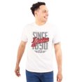thumbnail image 1 of Idaho ID Vintage Athletic Letters Men's Graphic T Shirt Tees Brisco Brands S, 1 of 4