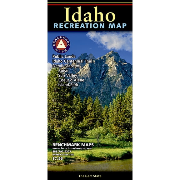 Idaho Recreation Map: 9780783499185