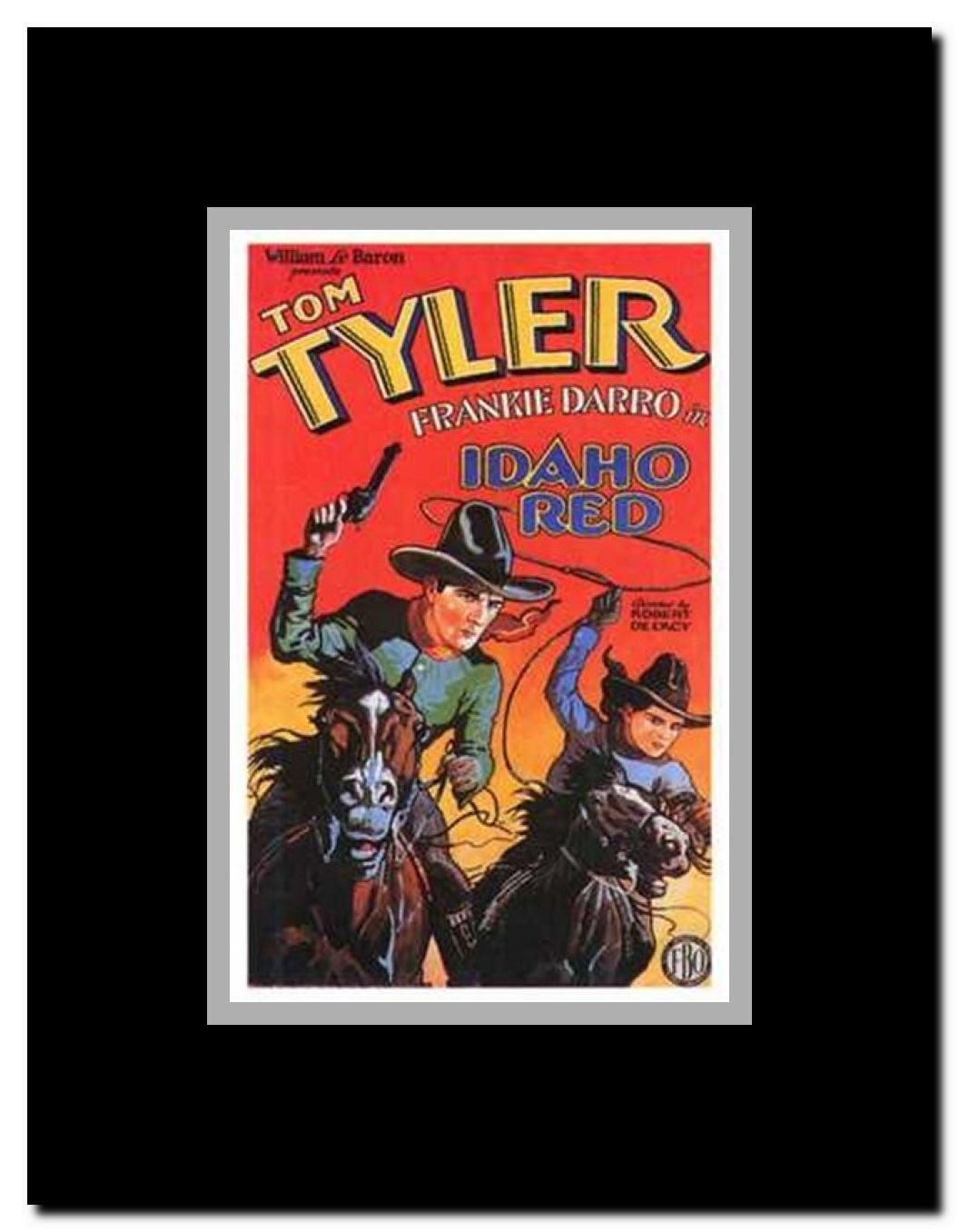 Idaho Red Framed Movie Poster