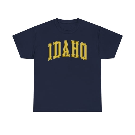 Idaho Shirt Gifts Tshirt Crew Neck Short Sleeve