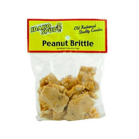 Idaho Spud Peanut Brittle, 4 oz. Idaho Candy Company