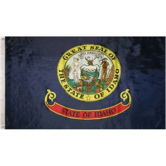 Idaho State Flag New Superior Quality 3X5Ft Size Fade Resist Flag Us Seller 100D
