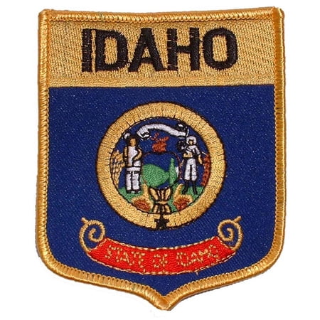 Eagle Emblems PM6913 Patch - Idaho - 3.5 x 2.88 in.