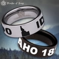 thumbnail image 1 of Idaho Tungsten Carbide Ring, 1 of 9