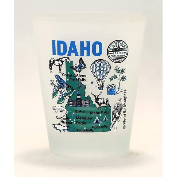 Idaho US States Series Collection Shot Glass