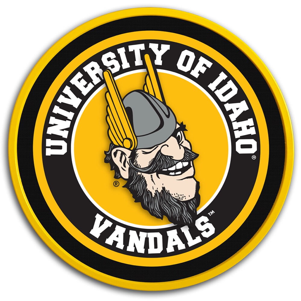 Idaho Vandals 17.5'' x 17.5'' Mascot Modern Disc Wall Sign