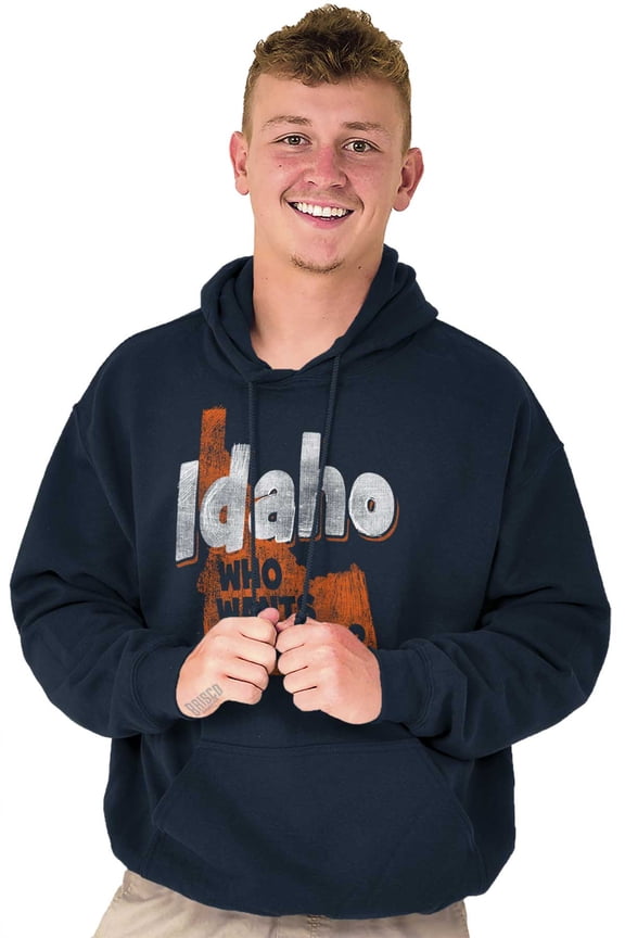 Idaho Who Wants Potatoes Hilarious Hoodie Sweatshirt Women Men Brisco Brands L