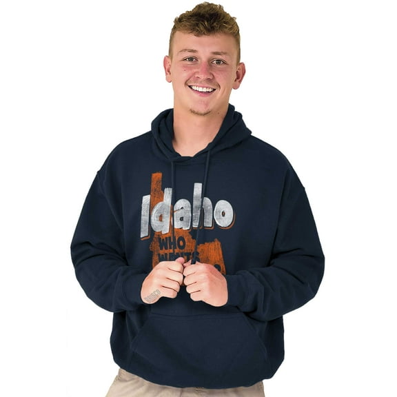 Idaho Who Wants Potatoes Hilarious Hoodie Sweatshirt Women Men Brisco Brands M