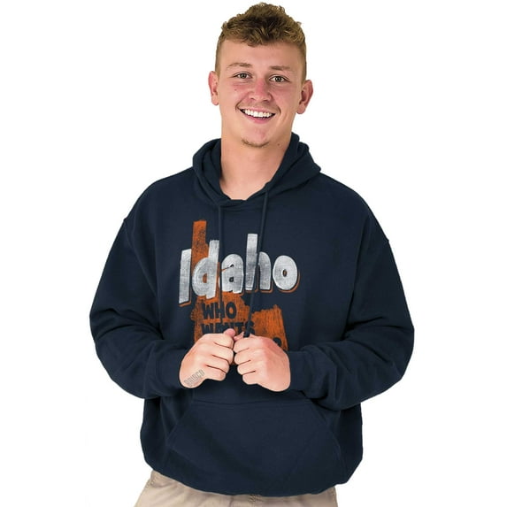 Idaho Who Wants Potatoes Hilarious Hoodie Sweatshirt Women Men Brisco Brands S